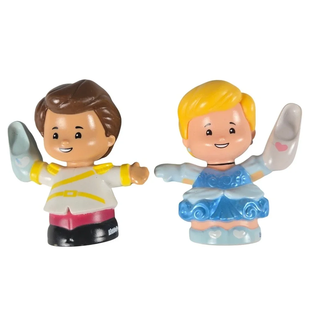 Little People Disney Princess Cinderella Prince Charming Figure Set Fisher Price